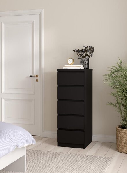 Tvilum Komoda Simplicitous 233 40 cm černý mat