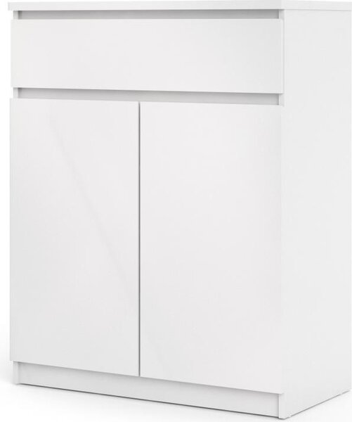 Tvilum Komoda Simplicitous 234 80 cm bílý lesk