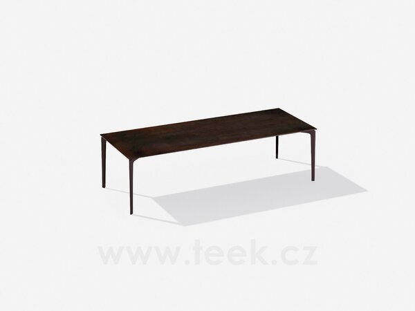 Fast Jídelní stůl Allsize, Fast, obdélníkový 260x100x74 cm, rám hliník barva dle vzorníku, deska keramika kat. R1 barva dle vzorníku