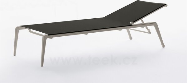 Fast Hliníkové stohovatelné lehátko Ushuaia, Fast, 207x70x101 cm, hliník barva dle vzorníku, výplet Batyline kat. R1 barva dle vzorníku