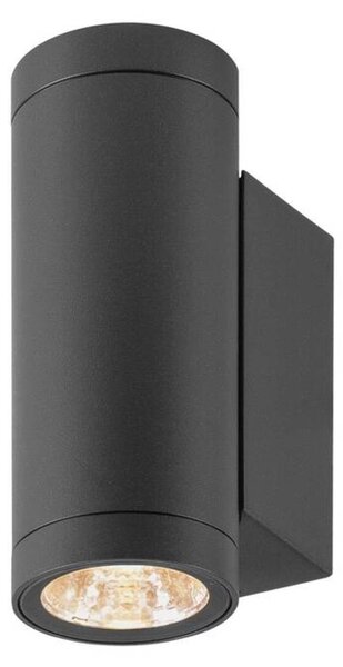 BIG WHITE SLV HELIA PRO S nástěnné svítidlo pro povrchovou montáž, jednoduché, DALI, P1, válcové, 2700 K, 3 W, 24°, antracit 1010161