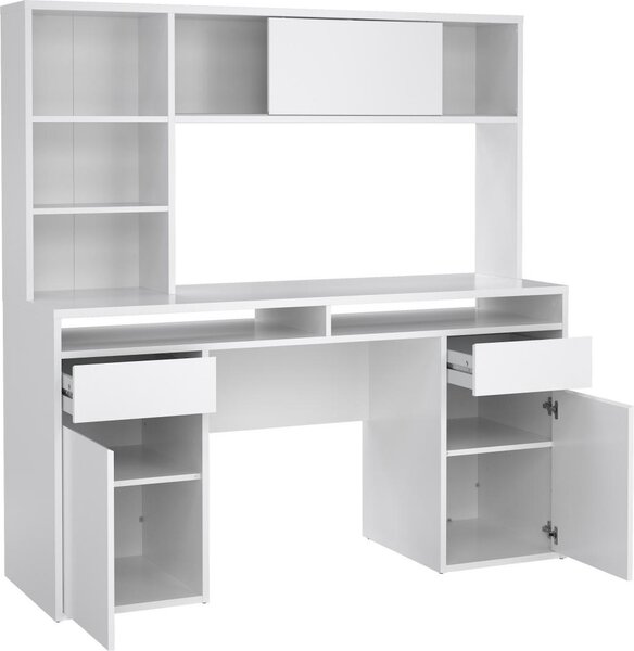 Tvilum Psací stůl Felixa 481/02 149 cm bílý lesk