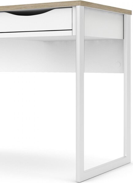 Tvilum Psací stůl Felixa 513 110 cm hickory Jackson/bílý