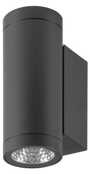 BIG WHITE SLV HELIA PRO S nástěnné svítidlo pro povrchovou montáž, jednoduché, DALI, P1, válcové, 2700 K, 3 W, 24°, antracit 1010161