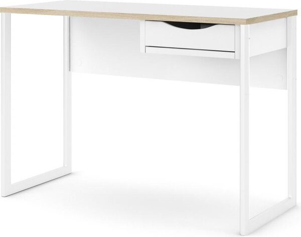 Tvilum Psací stůl Felixa 513 110 cm hickory Jackson/bílý