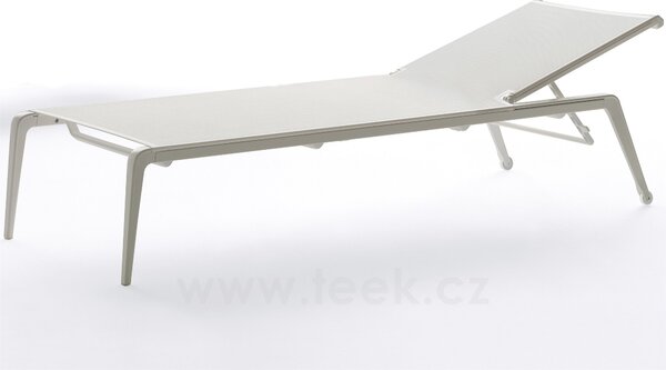 Fast Hliníkové stohovatelné lehátko Ushuaia, Fast, 207x70x101 cm, hliník barva dle vzorníku, výplet Batyline kat. R1 barva dle vzorníku