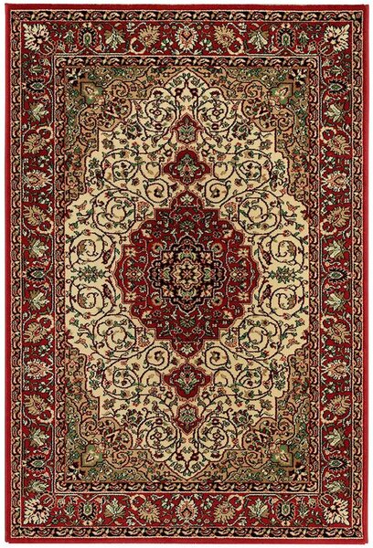 Breno Kusový koberec SOLID 60/CAC – červený orientální vzor, 160x230 cm