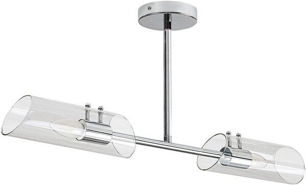 Rabalux Teodoro stropní světlo 2x12 W chrom-průhledná 75030