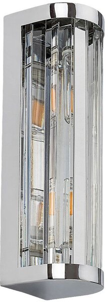Rabalux Sybil nástěnné svítidlo 2x28 W chrom-průhledná 75035