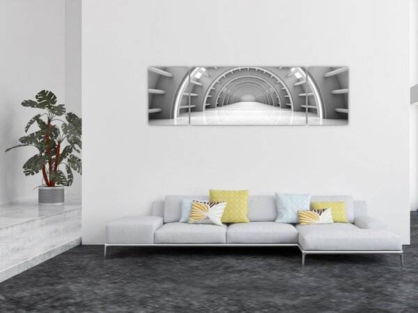 Obraz - 3D průchod (170x50 cm)