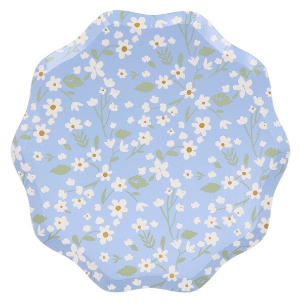 Papírový talíř Ditsy Floral – set 12 ks