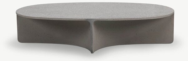 Roda Betonový konferenční stolek Aspic, Roda, oválný 150x80x33 cm