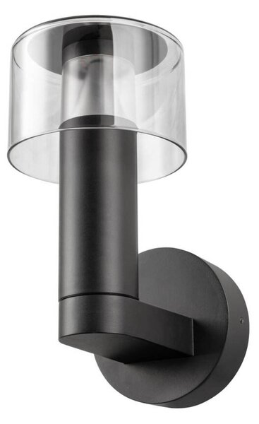 BIG WHITE SLV TAHA II nástěnné svítidlo pro povrchovou montáž, PHASE, 2200/2700 K, 10 W, černá 1010195