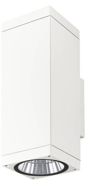 BIG WHITE SLV THEO PRO L nástěnné svítidlo pro povrchovou montáž, jednoduché, DALI, P1, obdélníkové, 2700 K, 10 W, 24°, bílé 1010186