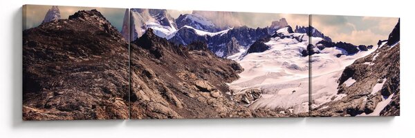 Obraz horského jezera (170x50 cm)