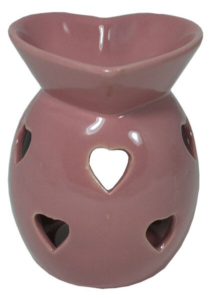 Aromalampa srdíčka keramická 11,5cm 9000454