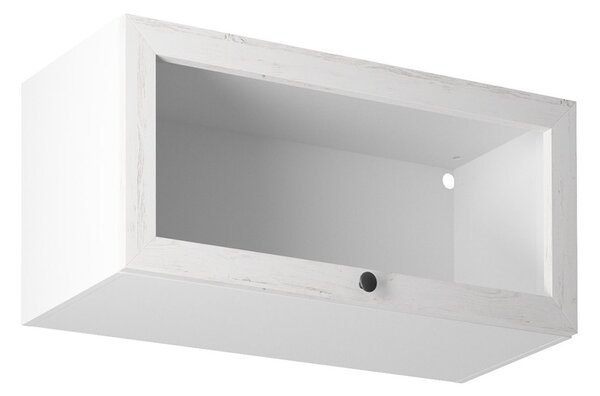 PROVENCE k | horní skříňka G80KS výklopná | 80 cm | bílá/borovice andersen
