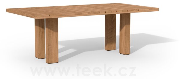 Tribu Teakový jídelní stůl Suro, Tribu, obdélníkový 210x110x75,5 cm