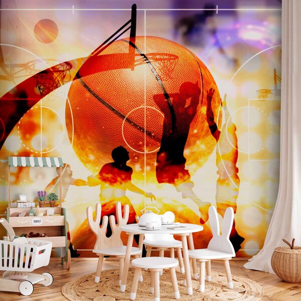 Artgeist Fototapeta Basketbal Velikost: 400x280 cm, Provedení: Standard