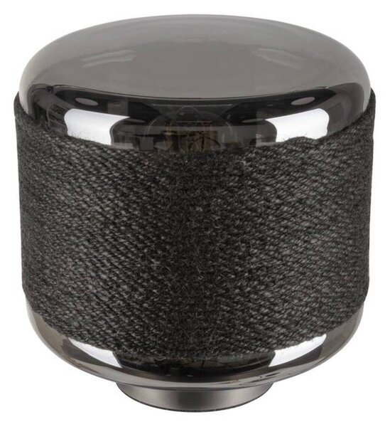 BIG WHITE SLV PANTILO ROPE 19 stolní svítidlo, E27, válcové, 1 x max. 15 W, stříbrná 1010209