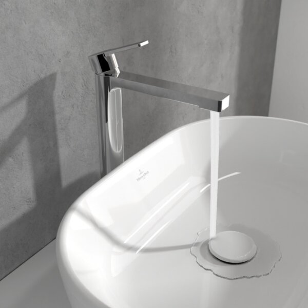 Villeroy & Boch TVW10300500061-Umyv baterie+výpusť ARCHITECTURA 32,9 cm l. chrom