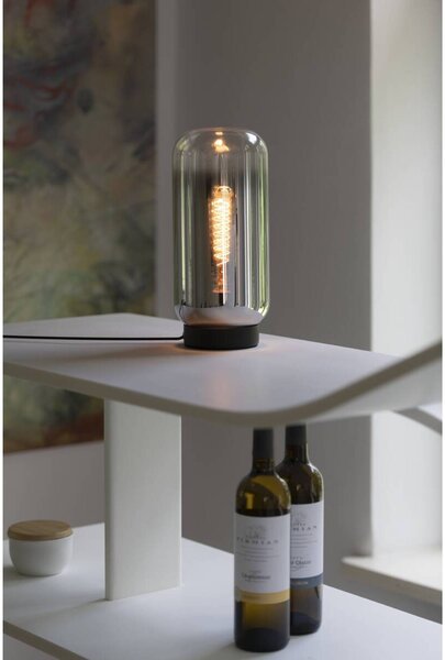 BIG WHITE SLV PANTILO SLIM stolní lampa, válcová, 1 x max. 15 W E27, chrom 1010345