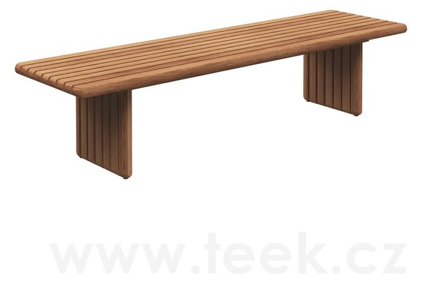 Gloster Teakový nízký stůl Deck, Gloster, obdélníkový 185x52x42 cm