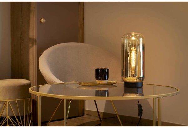 BIG WHITE SLV PANTILO SLIM stolní lampa, válcová, 1 x max. 15 W E27, zlatá 1010347