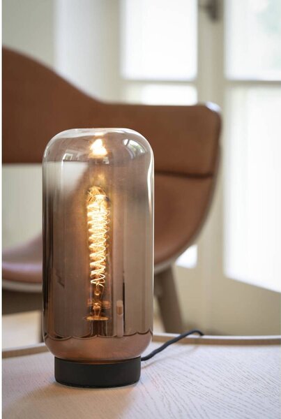 BIG WHITE SLV PANTILO SLIM stolní lampa, válcová, 1 x max. 15 W E27, měděná 1010346