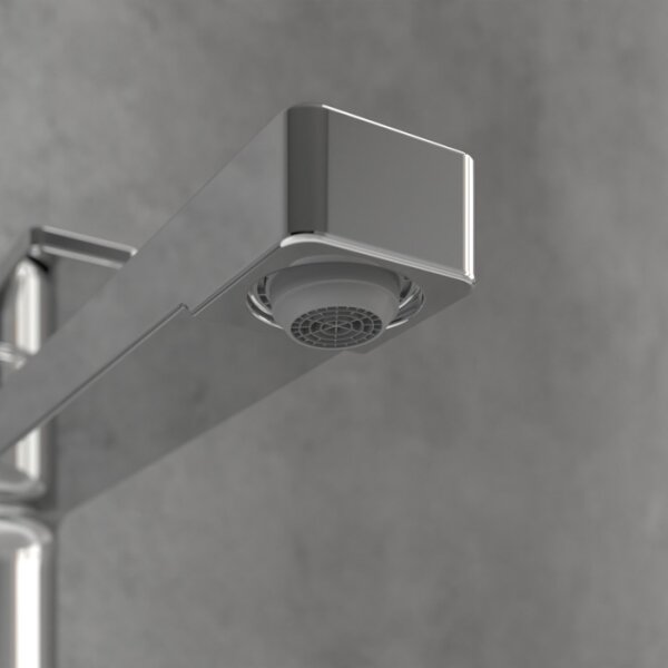 Villeroy & Boch TVW10300500061-Umyv baterie+výpusť ARCHITECTURA 32,9 cm l. chrom
