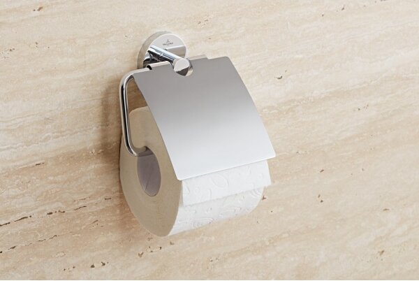 Villeroy & Boch TVA15101300061 - Držák toaletního papíru ELEMENTS lesklý chrom