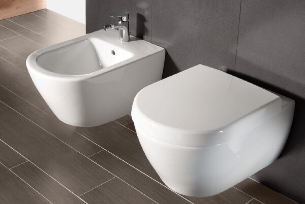 Villeroy & Boch 54000001 - Závěsný bidet SUBWAY 2.0 37x56 cm keramika/bílá