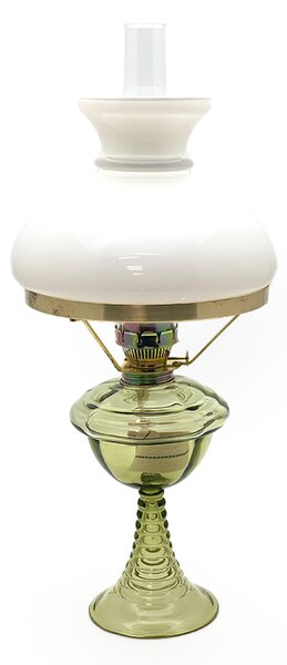 Sklárna Častolovice - Petrolejová lampa Jasmína - komplet