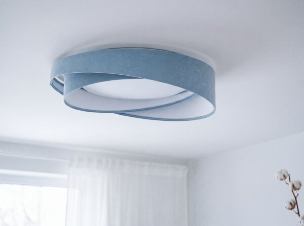 LED Stropní svítidlo GALAXY MODERN LED/24W/230V pr. 55 cm modrá