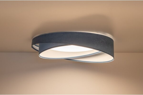 LED Stropní svítidlo GALAXY MODERN LED/24W/230V pr. 55 cm modrá
