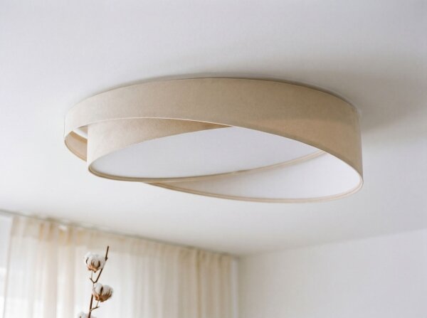 LED Stm. stropní svítidlo SM. GALAXY M. LED/24W/230V pr. 55 cm krémová/bílá + DO