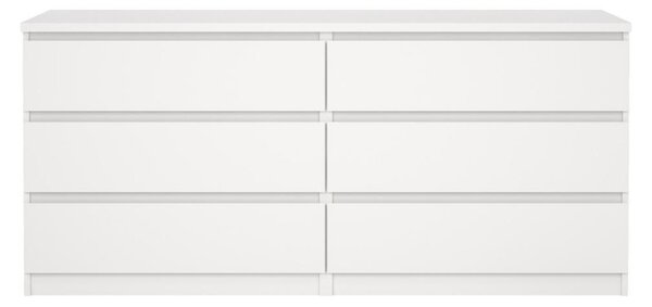 Komoda Simplicity 154 x 50 x 70 cm, bílá
