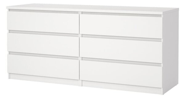 Komoda Simplicity 154 x 50 x 70 cm, bílá