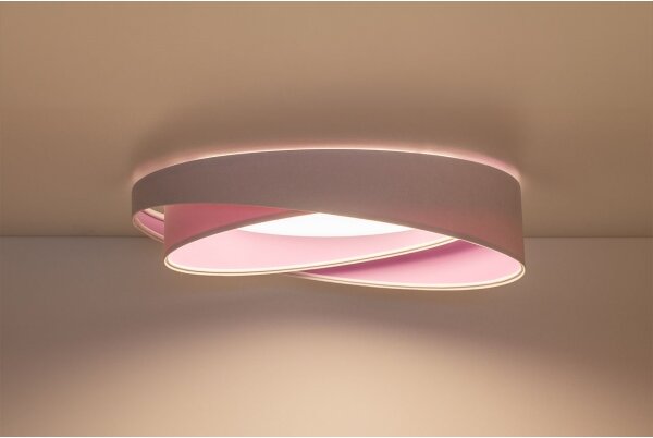 LED Stropní svítidlo GALAXY MODERN LED/24W/230V pr. 55 cm bílá/fialová