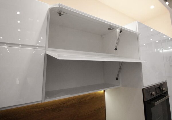 Kuchyňská linka ASPEN b | 340 cm | zásuvky METALBOX | SOKL v CENĚ | bílá lesk