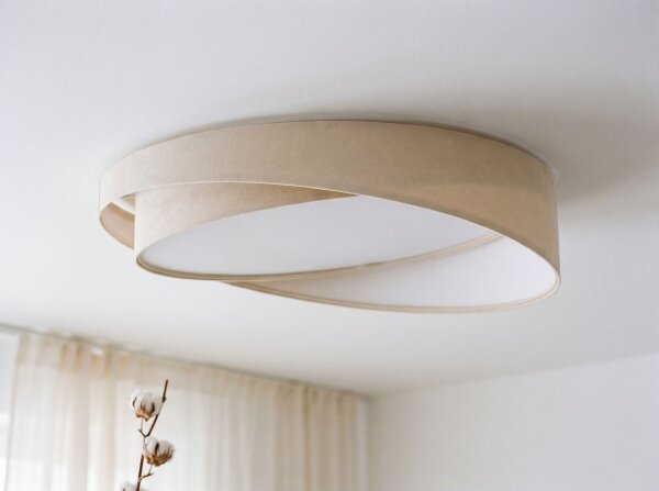 LED Stropní svítidlo GALAXY MODERN LED/24W/230V pr. 55 cm krémová/bílá