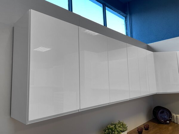 Kuchyňská linka ASPEN b | 340 cm | zásuvky METALBOX | SOKL v CENĚ | bílá lesk