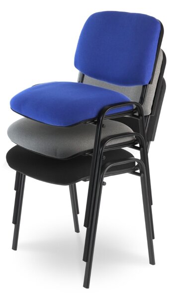 Konferenční židle Viva N, černé nohy, černá