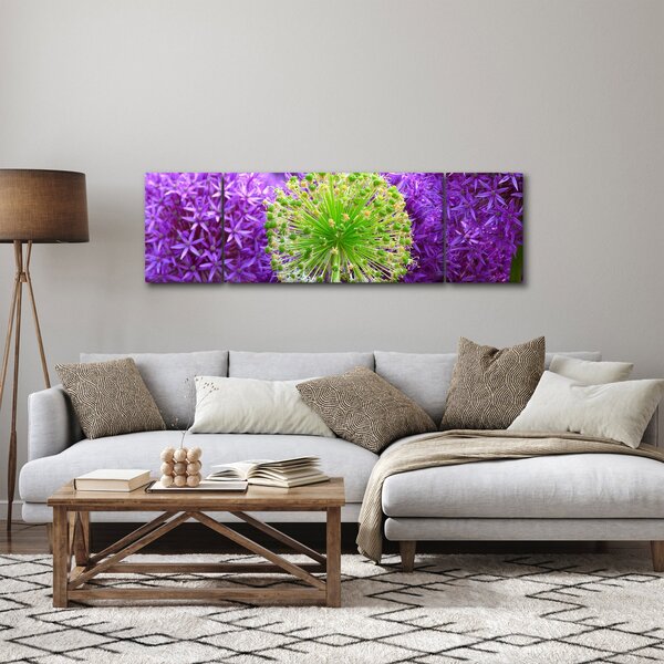 Obraz květiny (170x50 cm)