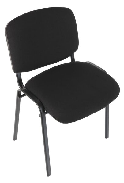 Konferenční židle Viva N, černé nohy, černá