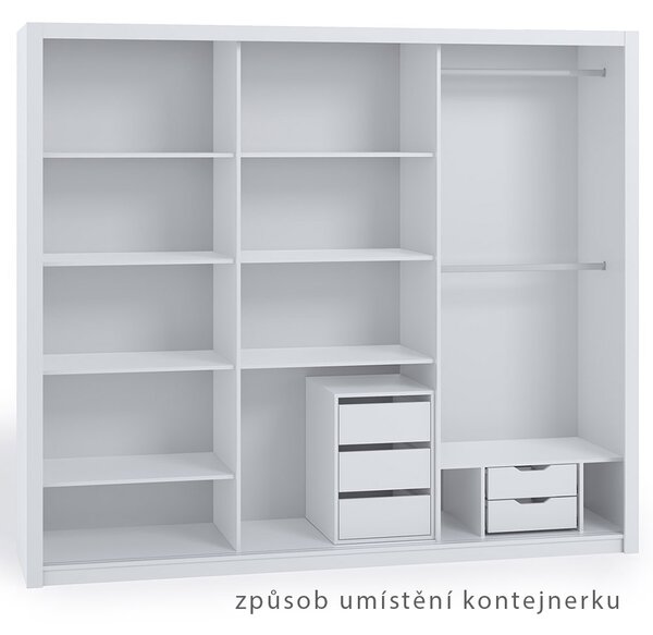 BONO m | kontejner do skříně | 44 cm | monastery