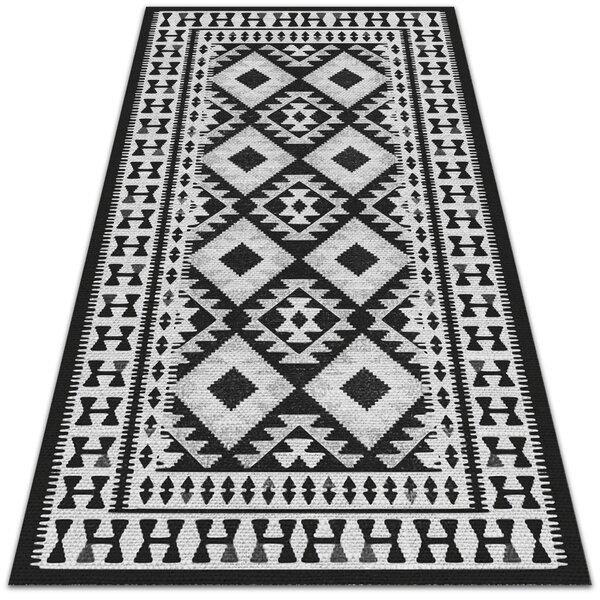 Módní vnitřní vinylový koberec Retro pattern