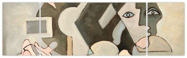 Obraz - Kubismus (170x50 cm)
