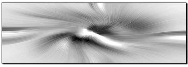 Obraz na plátně - Abstraktní obraz- panoráma 5267QA (105x35 cm)