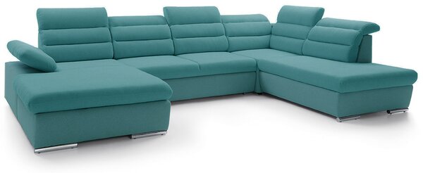 Sedací souprava GRECO II U | 194x356x230 | rozkládací + úložný prostor | VÝBĚR TKANIN